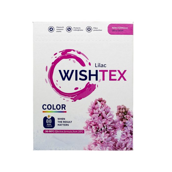Порошок для прання WishTex Color Lilac 5,4 кг (88 прань)